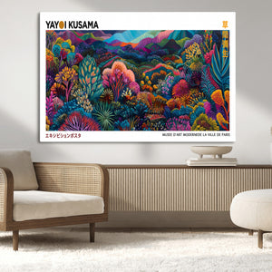 Framed Yayoi Kusama 1986 Wall Art Print – Japanese Wall Art