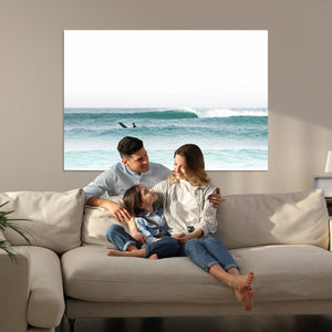Surfing Wall Art Canvas Print – Framed Ocean Waves