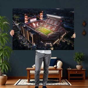 Oklahoma Memorial Stadium - Gaylord Memorial Stadium Wall