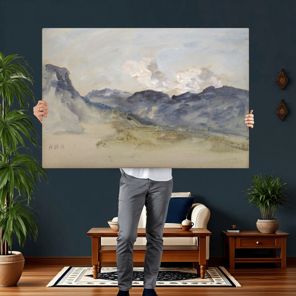 Alps Hercules Brabazon Brabazon Abstract Wall Art Canvas