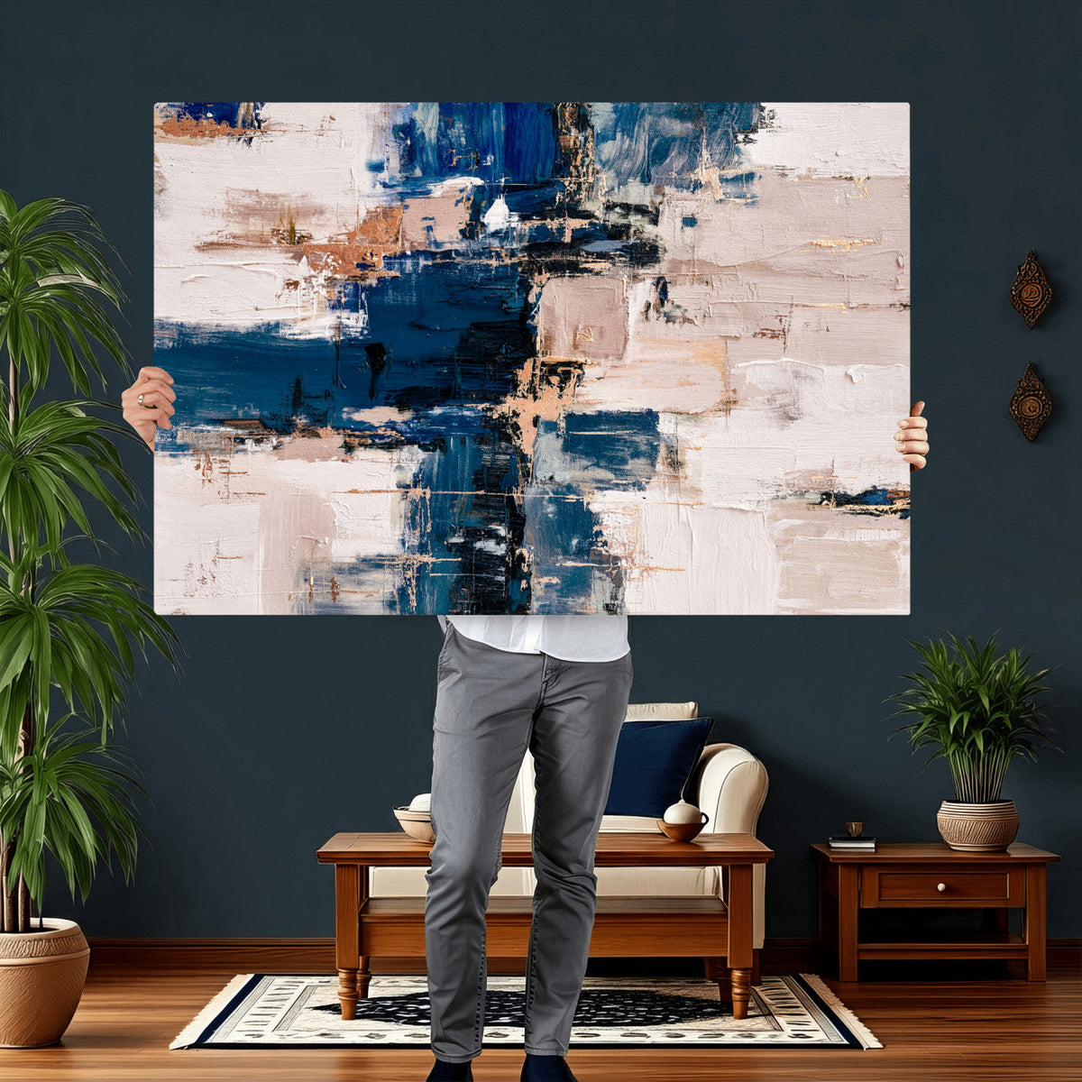 Abstract Wall Art Canvas Print