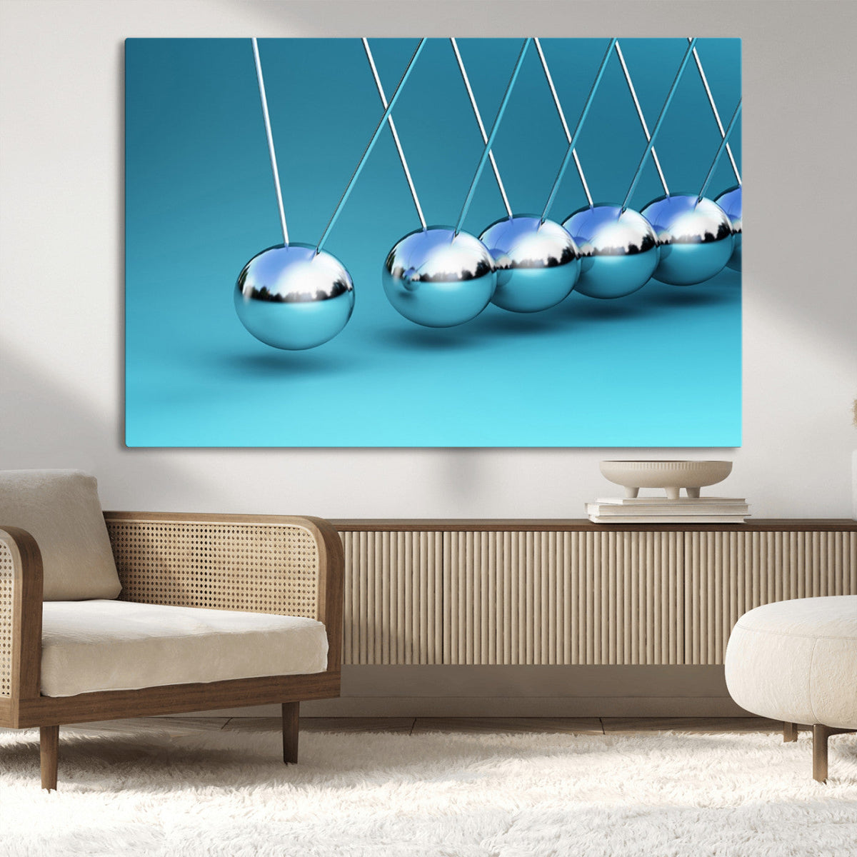 Newton Wall Art Canvas Print