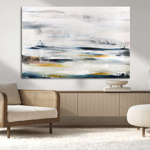 Soft Color Abstract Canvas Print