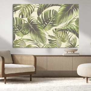 Palm Leaves Canvas Print