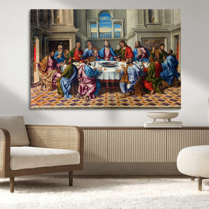 The Last Supper Multi Panel Canvas Wall Art