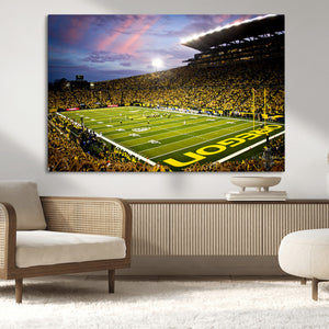 University of Oregon Ducks Football Team Print - Eugene