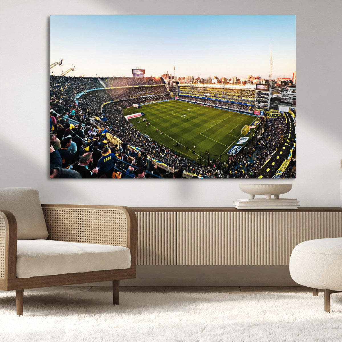 Boca Juniors Soccer Team Print - Buenos Aires Bombonera