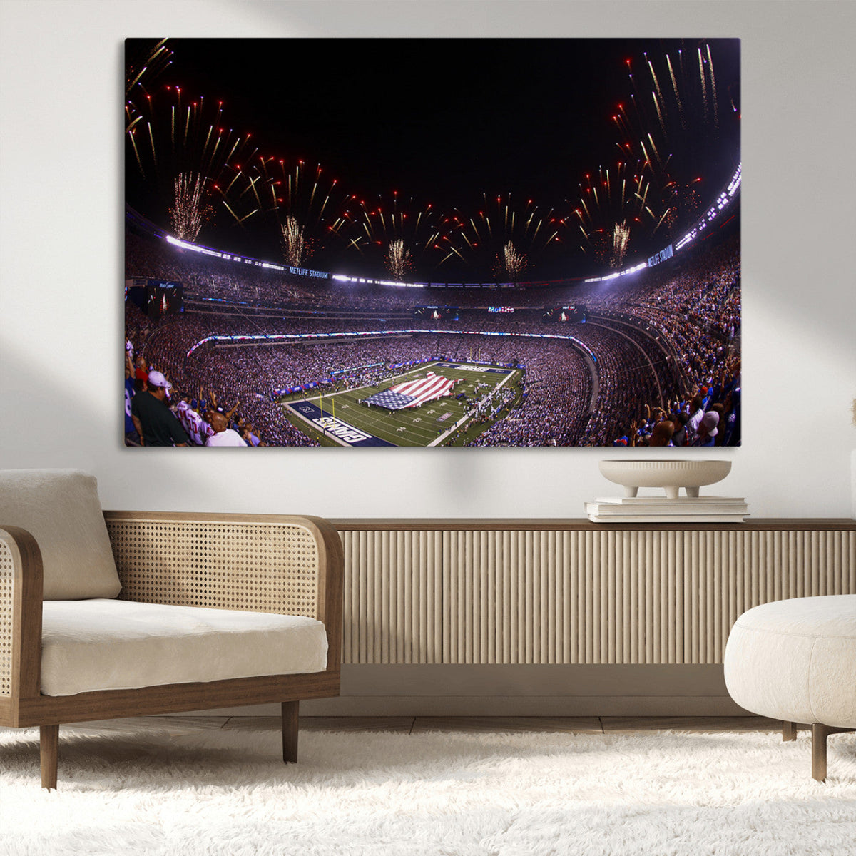 New York Giants Football Team Print - East Rutherford