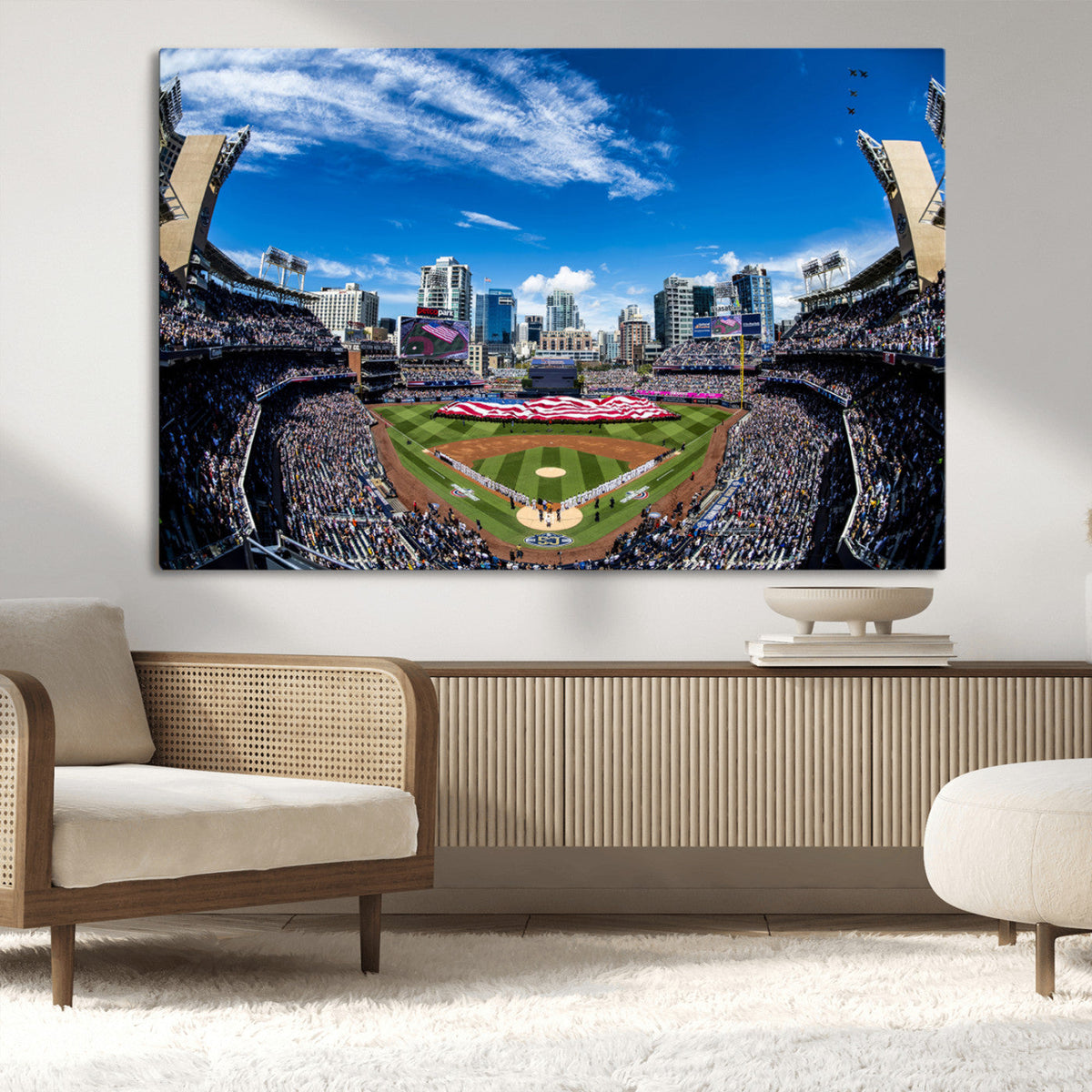 San Diego Padres Baseball Team Print - Petco Park Stadium