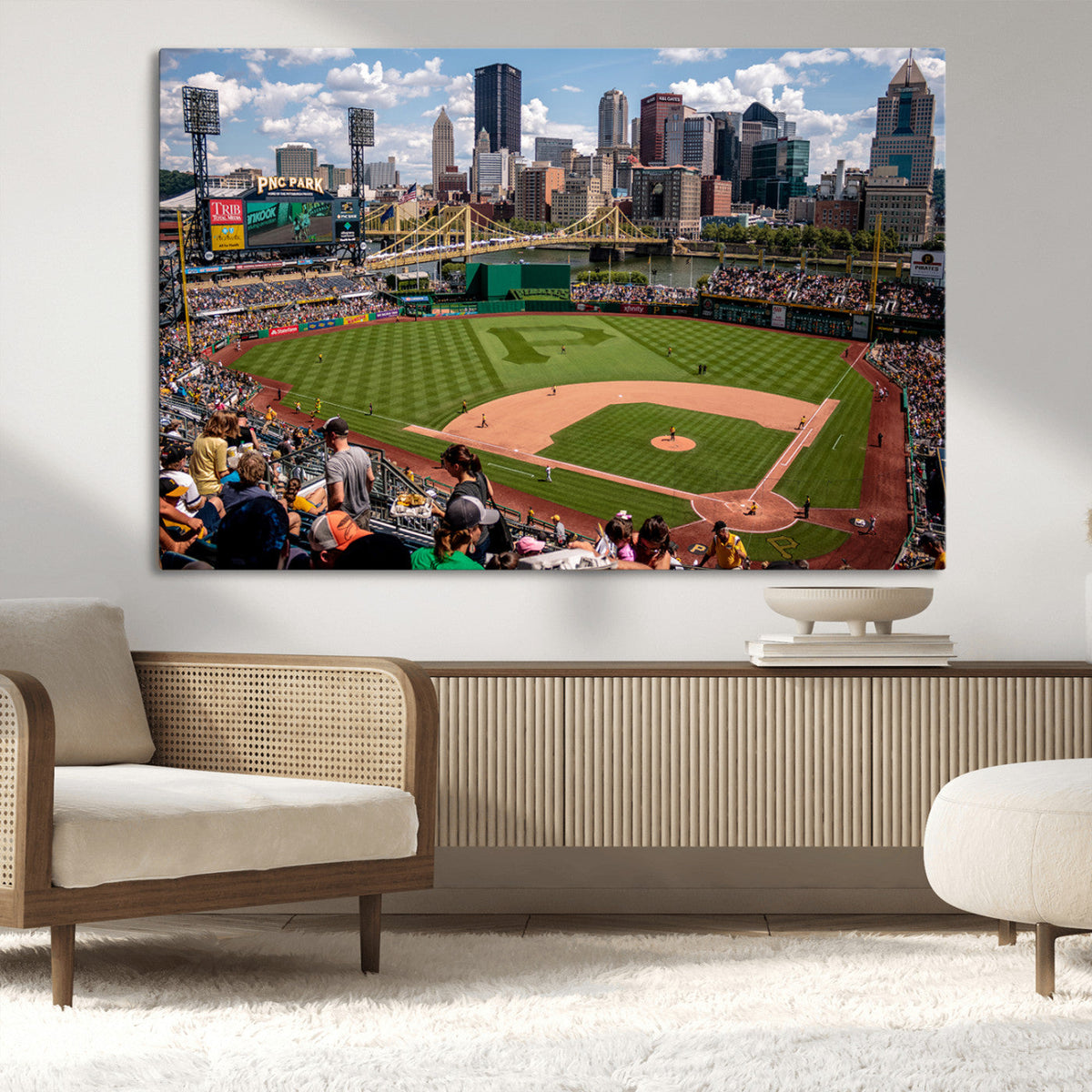 Pittsburgh Pirates Baseball Team Print - PNC Park Stadium