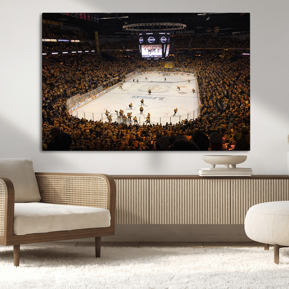 Bridgestone Arena - Nashville Predators Hockey Team Print -