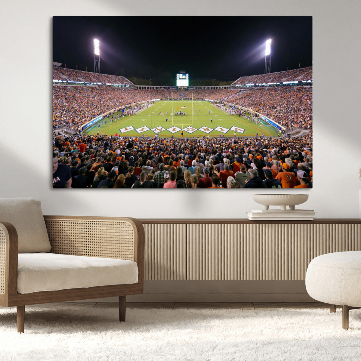 Virginia Cavaliers Football Team Print - Charlottesville