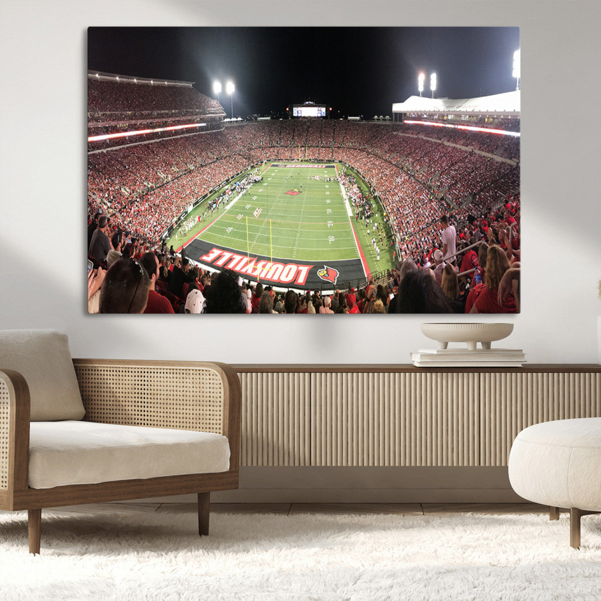 University of Louisville Cardinals Football Team Print -