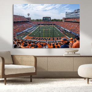 University of Illinois Fighting Illini Football Team Print
