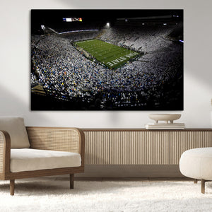 Penn State Football Stadium Wall Art - Beaver Stadium Canvas