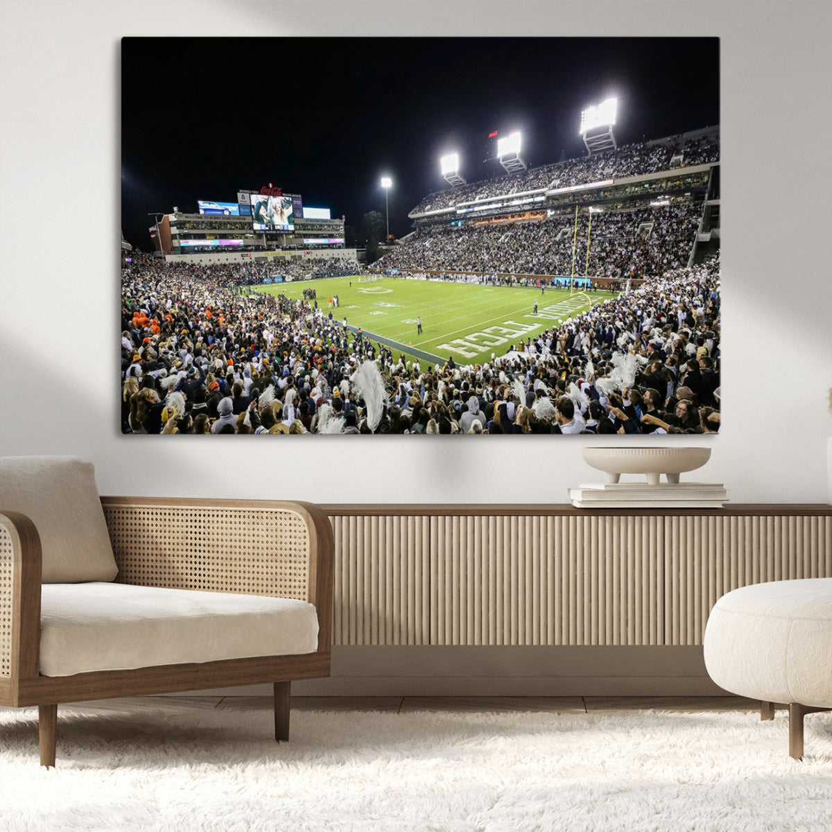 Georgia Tech Yellow Jackets Football Team Print - Atlanta
