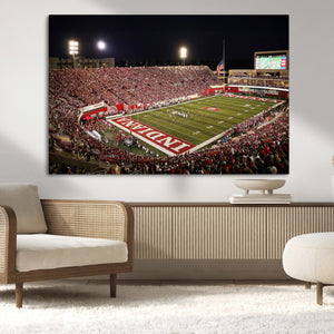 Indiana University Hoosiers Football Team Print Canvas -