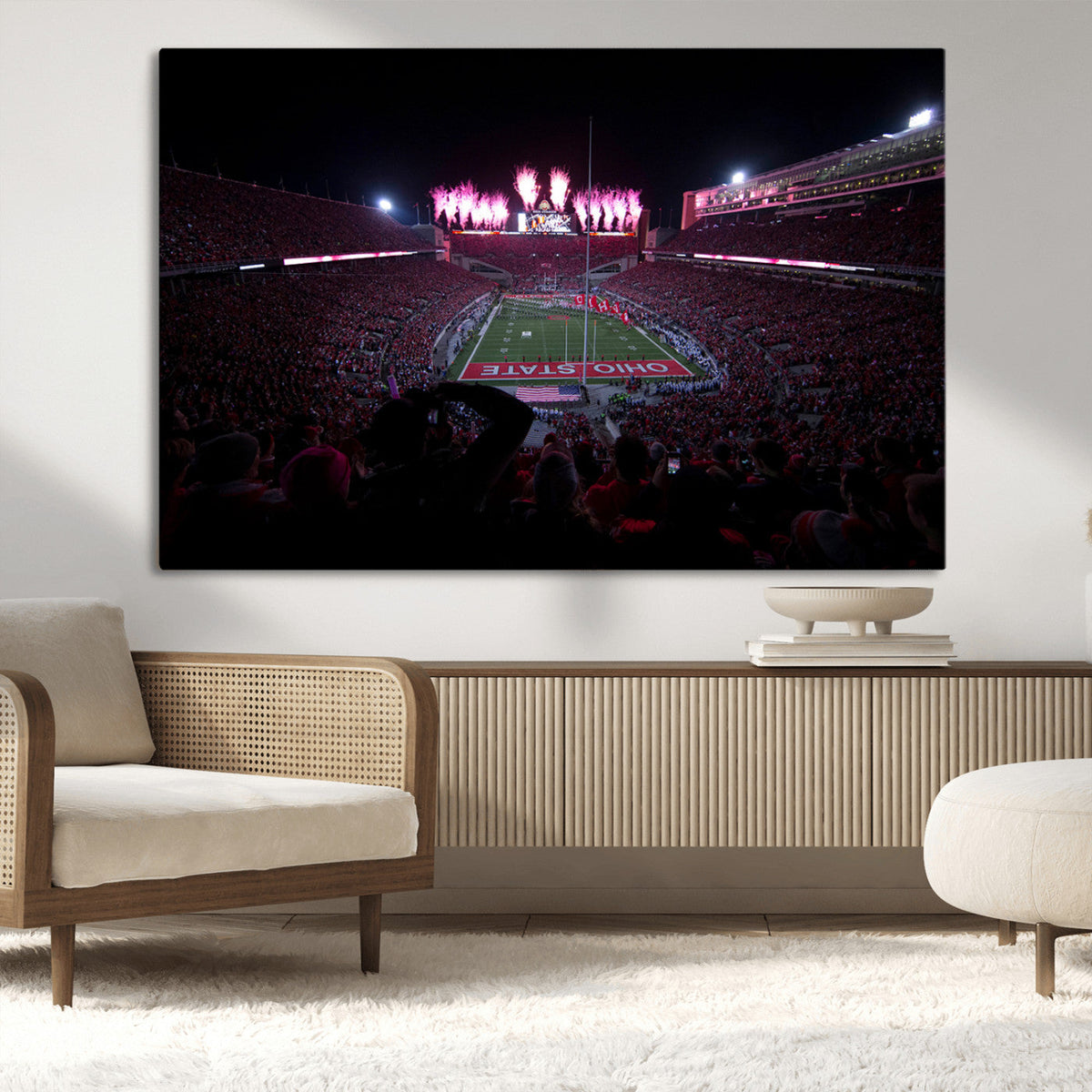 Ohio State University Buckeyes Football Team Print -