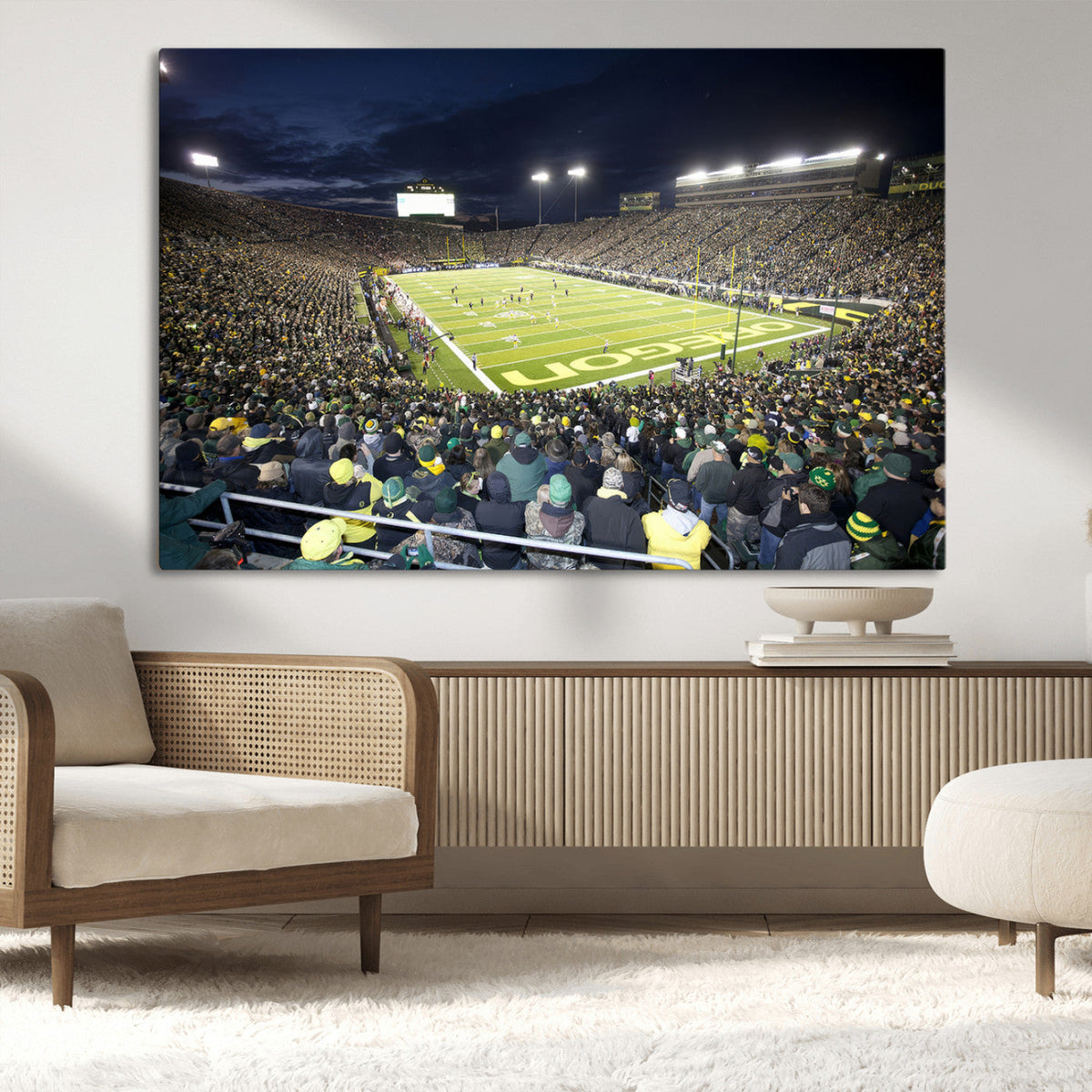 University of Oregon Ducks Football Team Print - Eugene