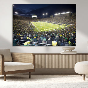 University of Oregon Ducks Football Team Print - Eugene