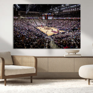 University of Nebraska Cornhuskers Basketball Team Print -