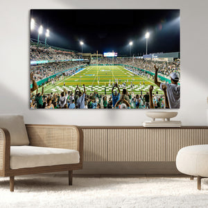 The Tulane University Green Wave Football Team Print - New