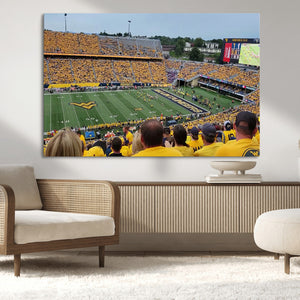 Puskar Stadium Canvas Print Wall Art - Morgantown Print -