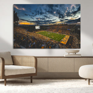University of Wyoming Cowboys Football Team Print - Laramie