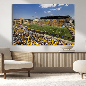 University of Wyoming Cowboys Football Team Print - Laramie