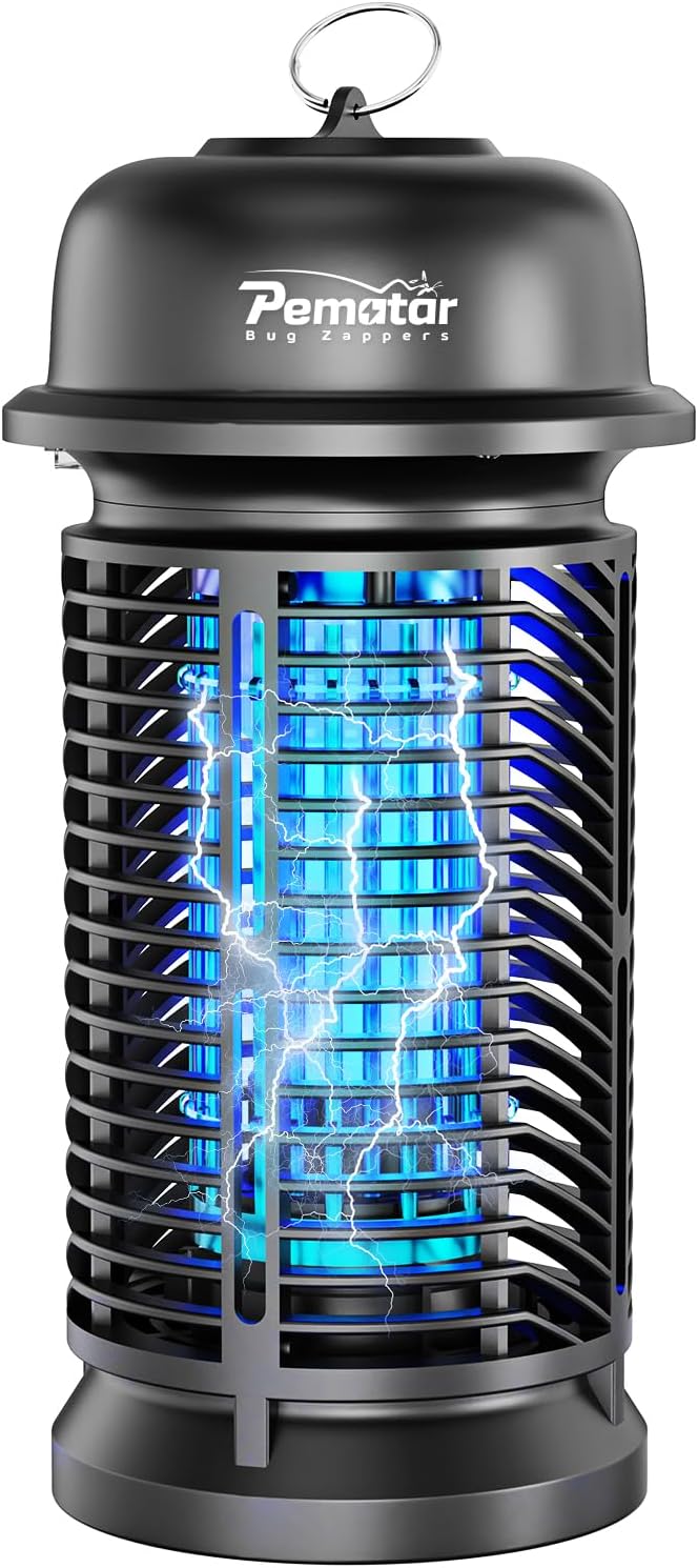Bug-Zapper-Outdoor-Electric,-4200V/20W-High-Power-Voltage-Mosquito-Zapper,-IPX4-Waterproof-Fly-Traps,-Fly-Zapper-for-Camping,-Backyard,-Patio-and-Garden-Mosquito-Zapper