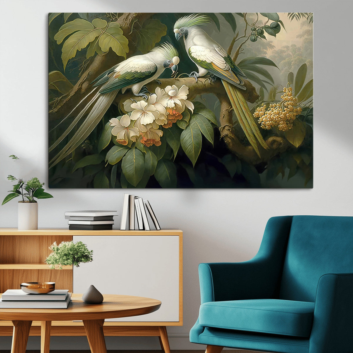 Tropical Paradise Print Wall Art Stunning Artwork of a