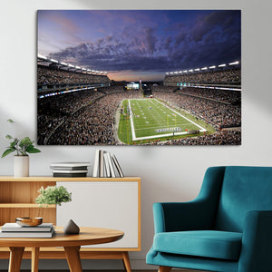 New England Patriots Football Team Print - Foxborough
