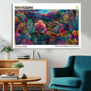 Framed Yayoi Kusama 1986 Wall Art Print – Japanese Wall Art