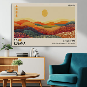 Yayoi Kusama Art Print Wall Decor – Yayoi Kusama Wabi Sabi