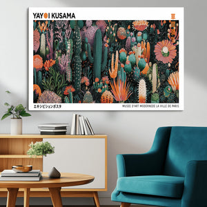 Modern Japanese Wall Art Canvas Print – Framed Abstract