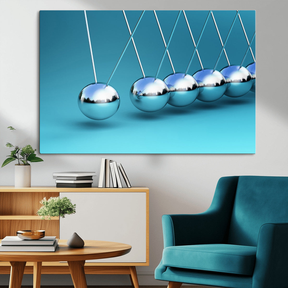 Newton Wall Art Canvas Print