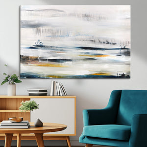 Soft Color Abstract Canvas Print