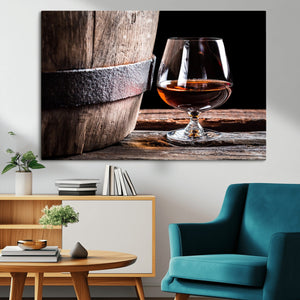 Scots Whiskey Wall Art Canvas Print
