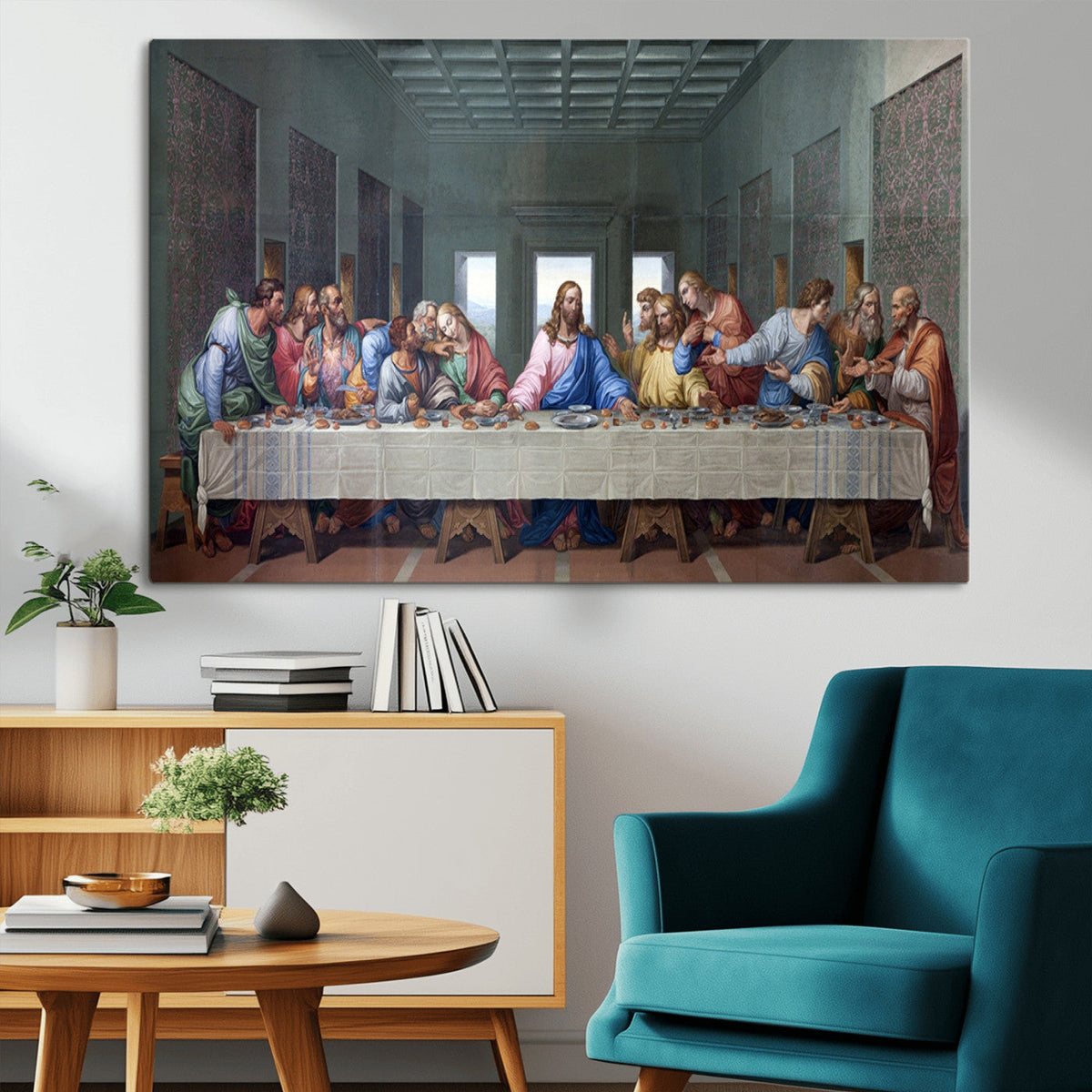The Last Supper Multi Panel Canvas Wall Art