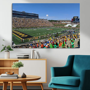 University of Missouri Tigers Football Team Print - Columbia
