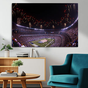 New York Giants Football Team Print - East Rutherford