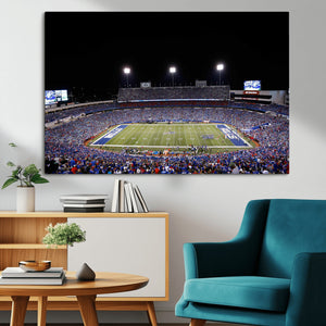 Buffalo Bills Wall Art - Buffalo Bills Stadium Canvas Print,