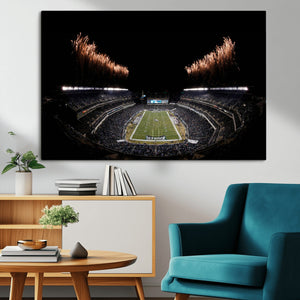 Eagles Field Stadium Wall Art | Philadelphia Eagles Football