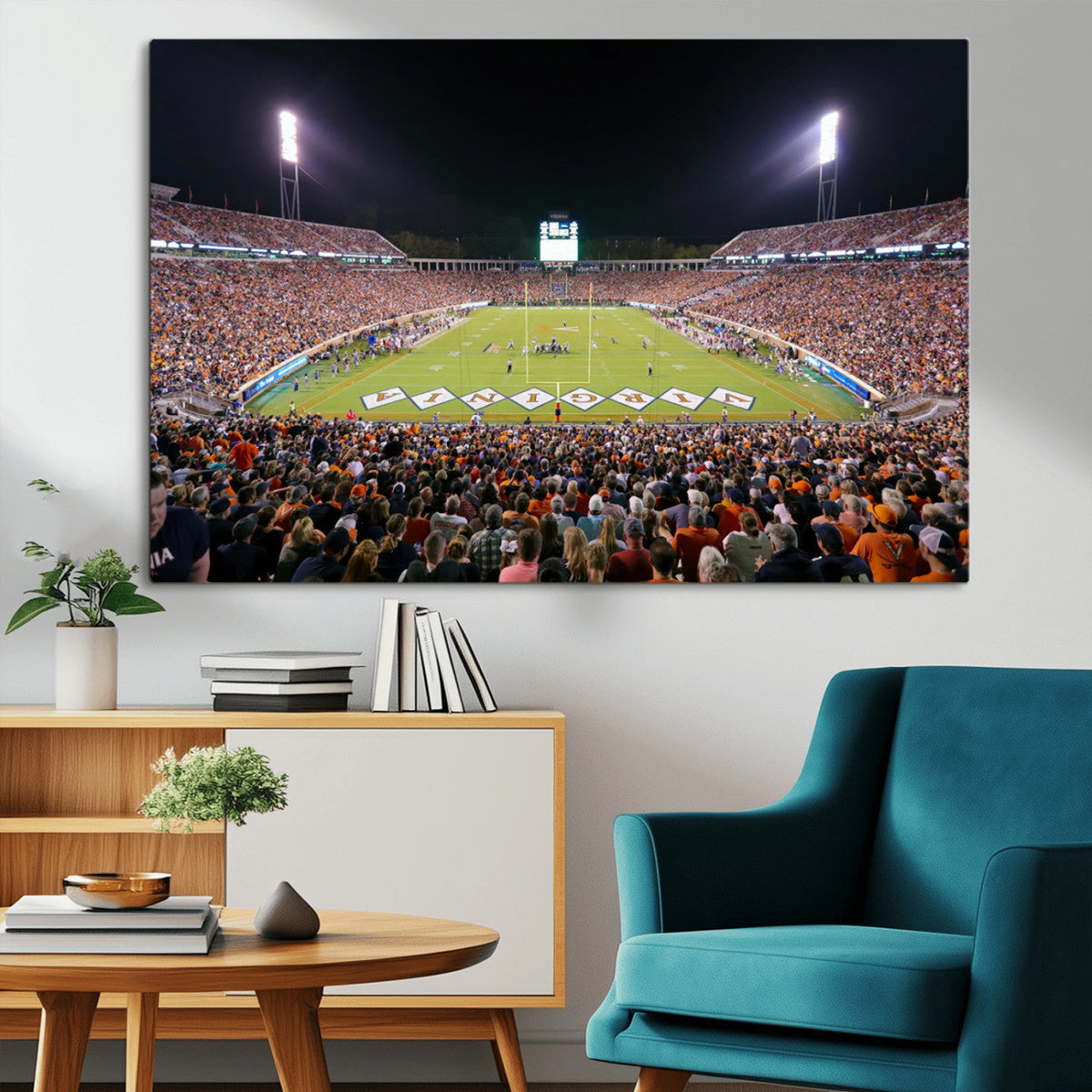 Virginia Cavaliers Football Team Print - Charlottesville