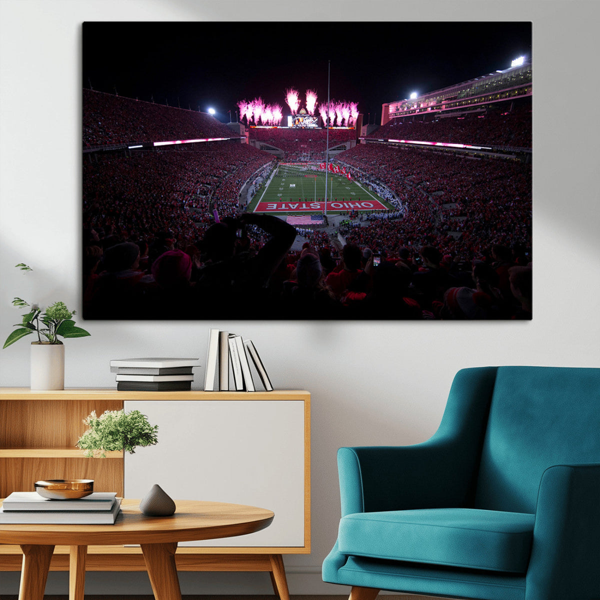 Ohio State University Buckeyes Football Team Print -