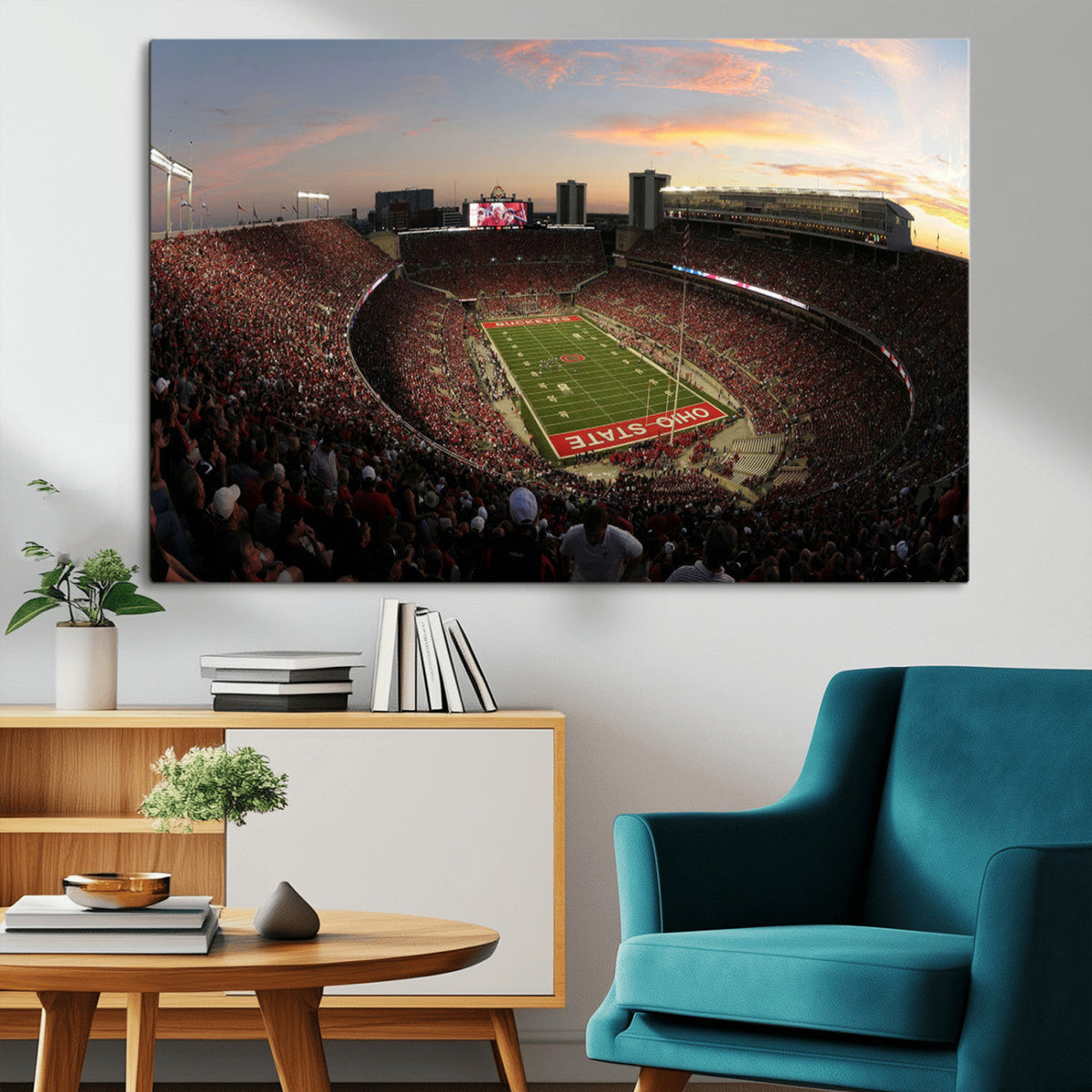 Ohio State University Buckeyes Football Team Print -