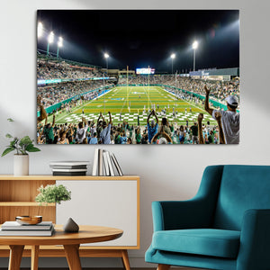 The Tulane University Green Wave Football Team Print - New