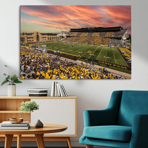 University of Wyoming Cowboys Football Team Print - Laramie