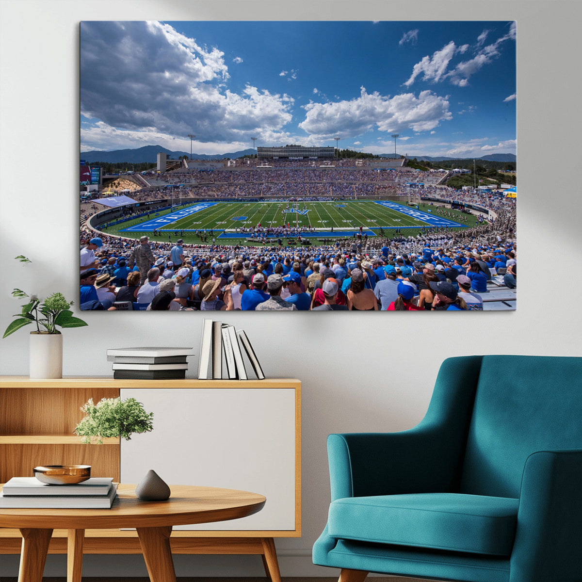 Air Force Falcons Football Team Print - Colorado Springs