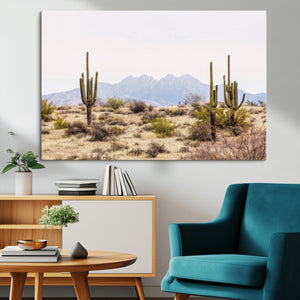 Arizona Desert Wall Art Print | Arizona Desert Canvas Print